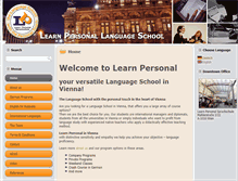Tablet Screenshot of learn-personal.com